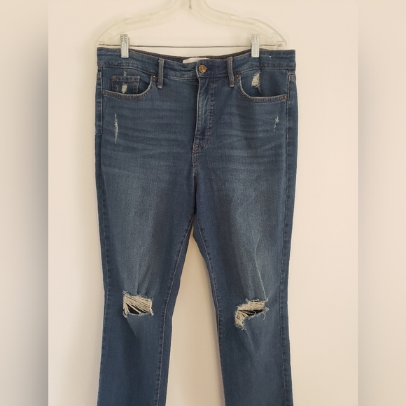 SAM EDELMAN high rise slim straight jeans 31 - Picture 5 of 11
